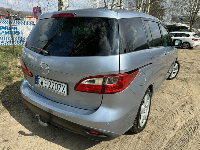 Mazda 5 Mocna benzyna, klimatronik,7 miejsc,parktronik,drugie koła,isofix, hak