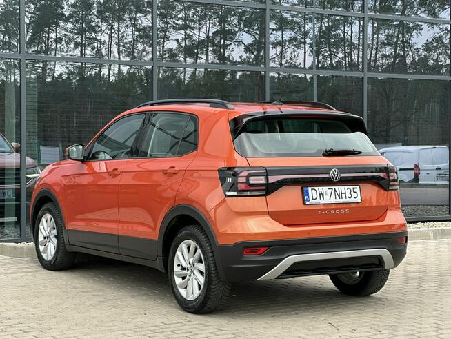 Volkswagen T-Cross SalonPL FullLED Czujniki Asystent Grzane fotele Tempomat Alu GWARANCJA