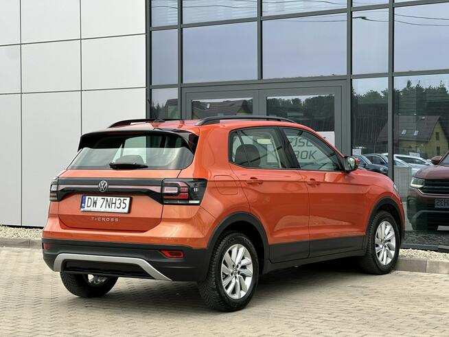 Volkswagen T-Cross SalonPL FullLED Czujniki Asystent Grzane fotele Tempomat Alu GWARANCJA