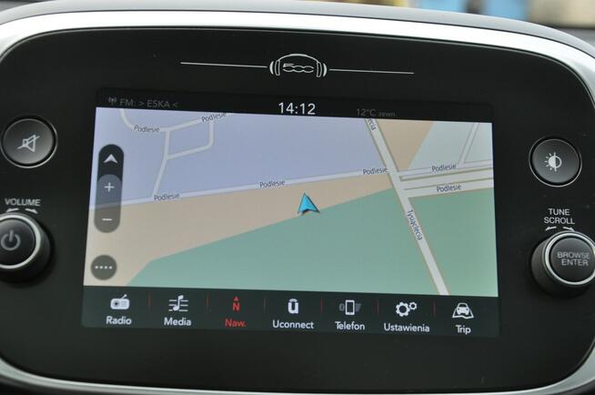 Fiat 500x 1.4T 140KM Automat Mały przebieg Szyberdach Navi Półskóra Czujniki