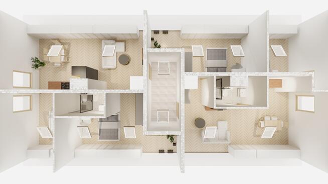 Poddasze | Do podziału na 2 mieszkania | bezpośred