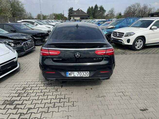 Mercedes GLE 43 AMG Salon PL Coupe 4Matic Kamery 360 Skóra Pamięć 390KM
