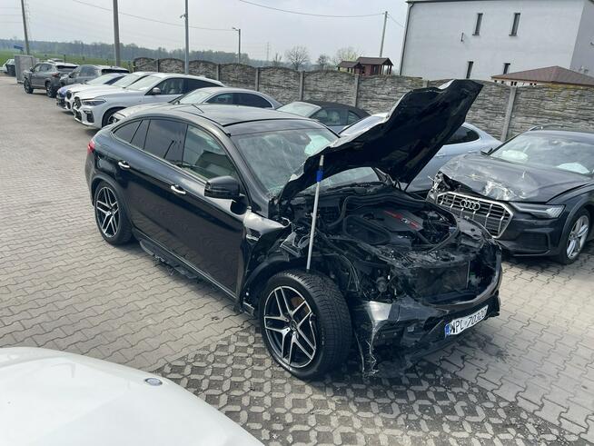 Mercedes GLE 43 AMG Salon PL Coupe 4Matic Kamery 360 Skóra Pamięć 390KM