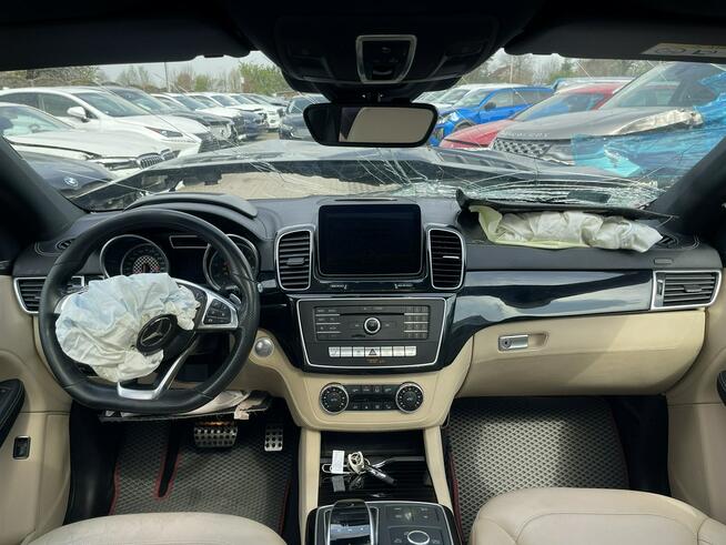 Mercedes GLE 43 AMG Salon PL Coupe 4Matic Kamery 360 Skóra Pamięć 390KM