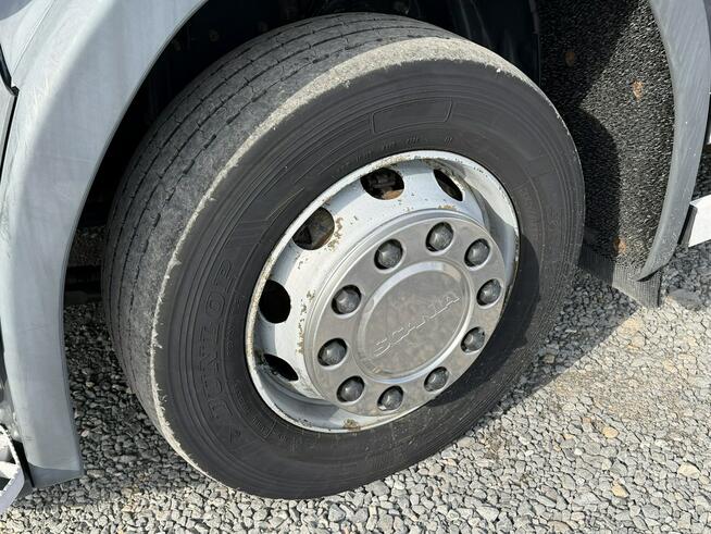 Scania R410 bez EGR Zabudowy Wecon 120m Dach Podnoszony Zestaw Tandem 120m Firana Ład. 14265kg+1250