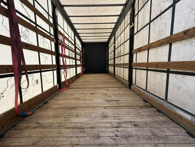 Scania R410 bez EGR Zabudowy Wecon 120m Dach Podnoszony Zestaw Tandem 120m Firana Ład. 14265kg+1250