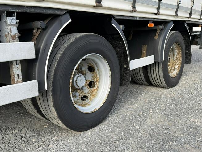 Scania R410 bez EGR Zabudowy Wecon 120m Dach Podnoszony Zestaw Tandem 120m Firana Ład. 14265kg+1250