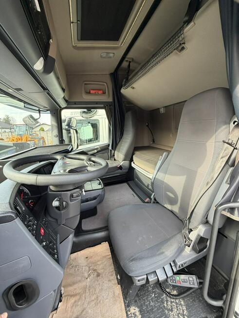 Scania R410 bez EGR Zabudowy Wecon 120m Dach Podnoszony Zestaw Tandem 120m Firana Ład. 14265kg+1250