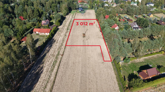 Działka 3012 m² blisko jezior | Jedlanka