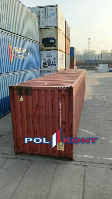Kontener morski 40HC CW / 12 metrów - Pewny Kontener
