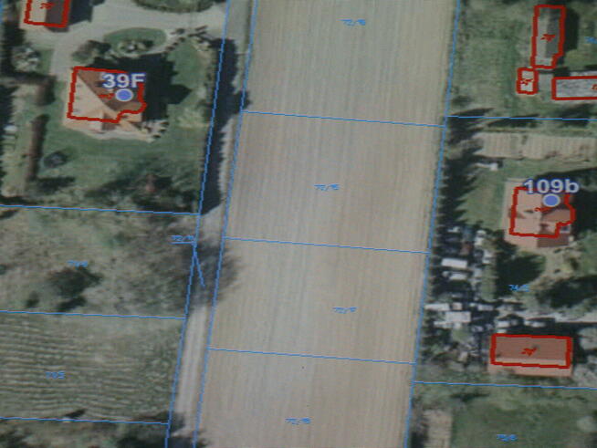 działka budowlana 11,5 a szerokie