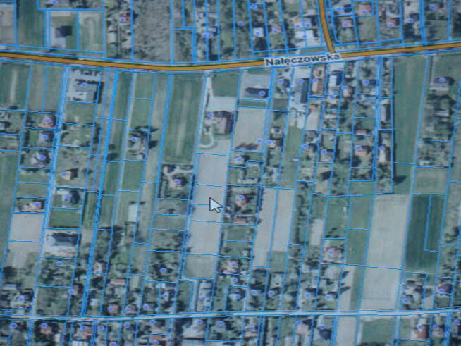 działka budowlana 11,5 a szerokie