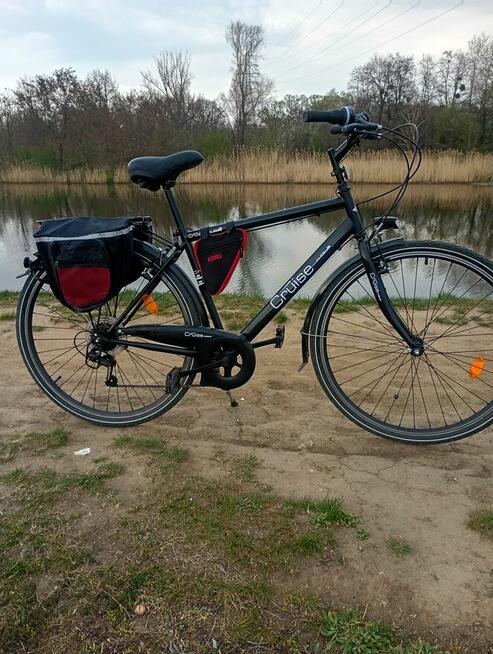Sakwa rowerowa na bagażnik i pod ramę