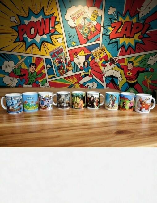 Zestaw prezentowy dla miłośnika komiksów Retro klasyka 10 ku