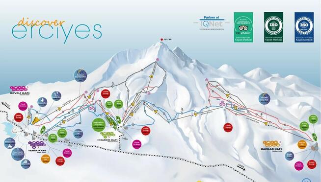 TURCJA 2027 FREE SKI samolot 70 km tras Hotel *** HB