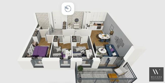 Mieszkanie Kraków Prądnik Biały