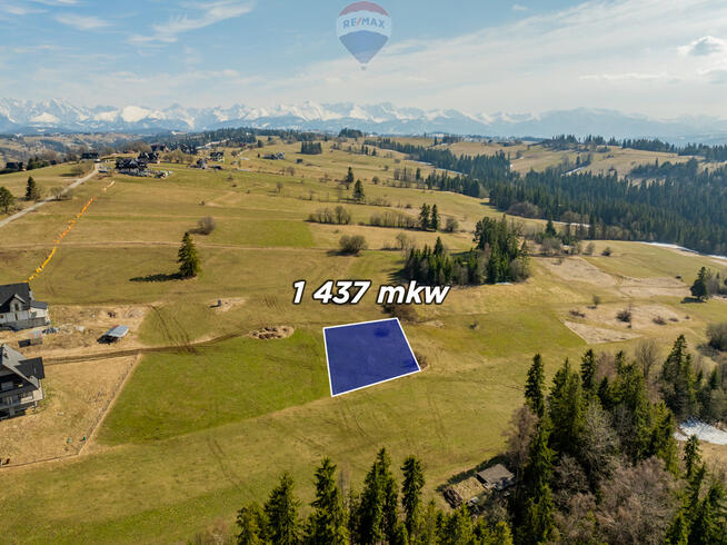 LEŚNICA - DZIAŁKA BUDOWLANA WZ 1437m²