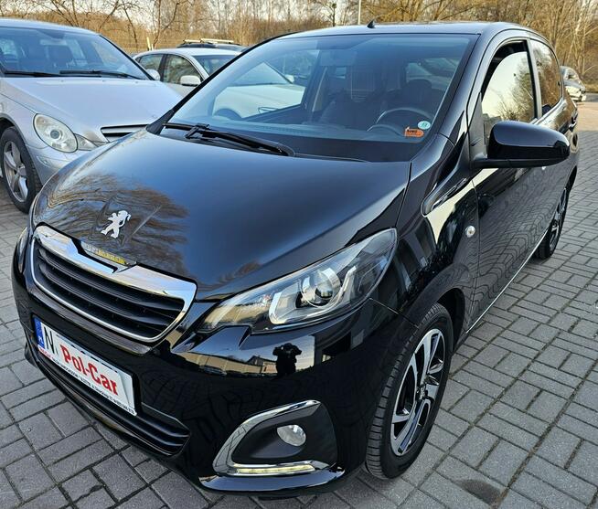 Peugeot 108 Grzane fotele,alufelgi, serwis,kamera cofania, tempomat