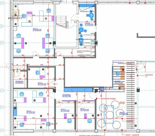 Nowoczesny lokal 215 m² w biurowcu – Bronowice