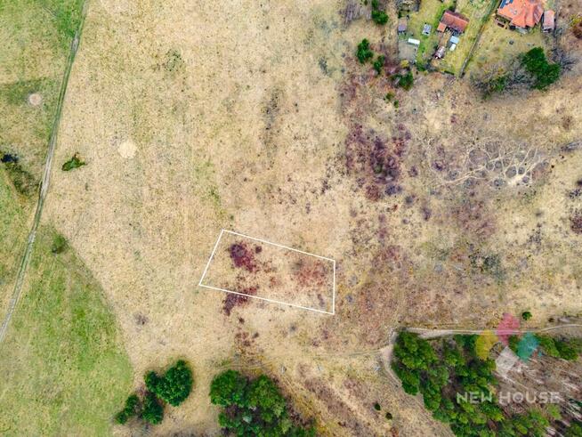 Działka pod zabudowę w pobliżu lasu i jeziora