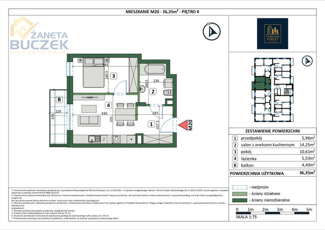 Mieszkanie Teresin, Sportowa