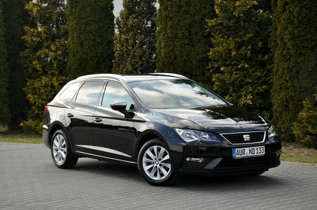 Seat Leon 1.6TDI(115KM)*Led*Radar ACC*Welur*Duża Navi*Klimatronik*Alu16"ASO