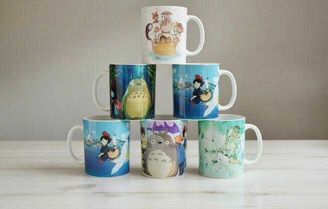 Zestaw prezentowy Studio Ghibli 5 kubkow Totoro manga anime