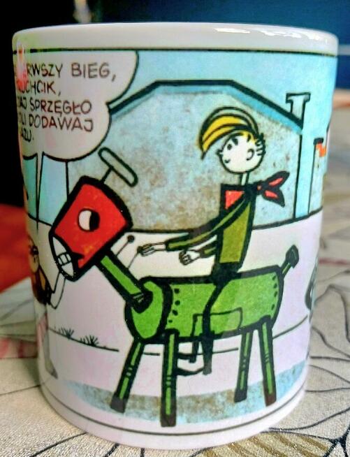 Tytus Romek I Atomek Komiks PRL retro zestaw 3 kubkow