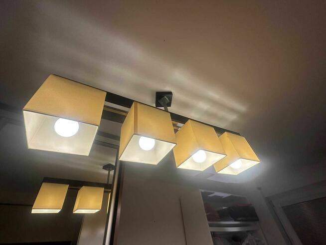 Lampa z żarówkami - komplet,, pilny odbiór