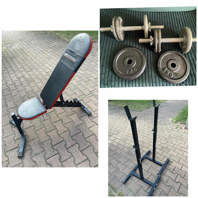 Zestaw do ćwiczeń - SIŁOWNIA