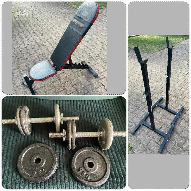 Zestaw do ćwiczeń - SIŁOWNIA