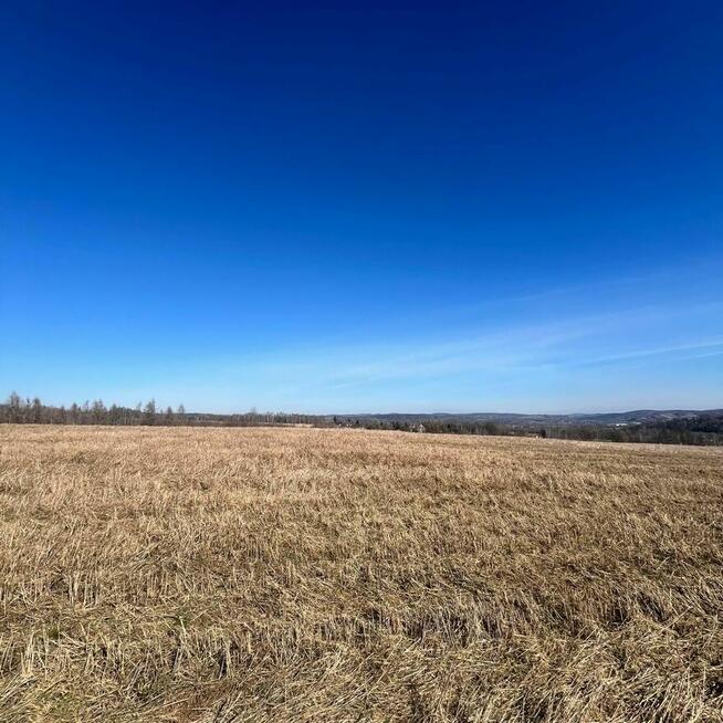 Działka widokowa pod zabudowę mieszkaniową