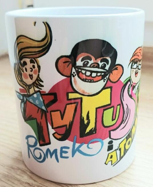 Tytus Romek I Atomek Komiks PRL retro zestaw 3 kubkow
