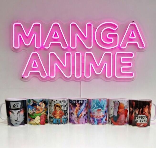 Zestaw prezentowy dla fana manga anime 7 kubkow Dragon Slaye