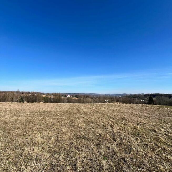 Działka widokowa pod zabudowę mieszkaniową