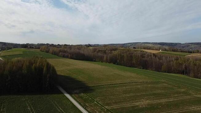 Działka widokowa pod zabudowę mieszkaniową