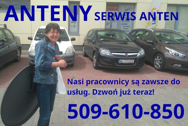 POLSAT CANAL+ montaż ustawienie serwis anten tv BIELANY