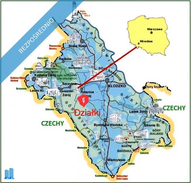 Atrakcyjne działki z warunkami zabudowy Polanica Zdrój Kotlina Kłodzka