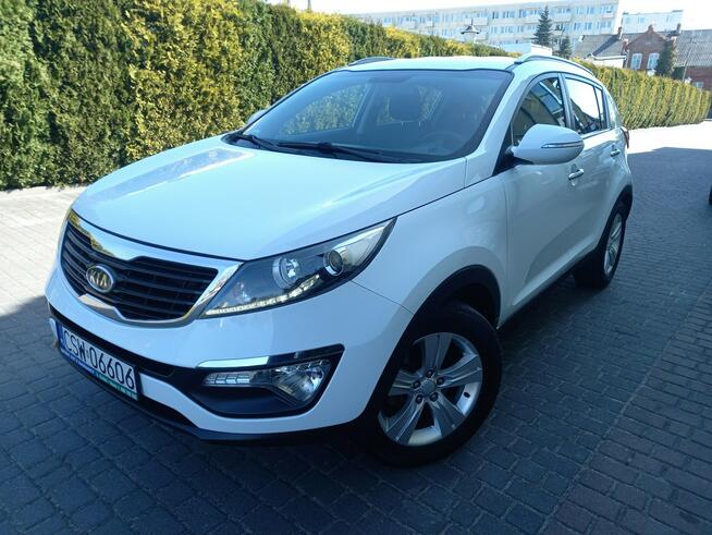 Kia Sportage 1.6Benz 135KM Ledy Klimatronik 2Kompl Opon Bezwypadkowa Bardzo Zadbana