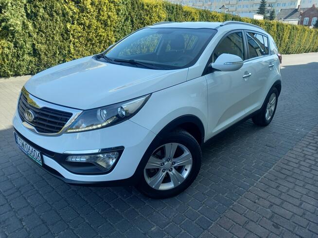Kia Sportage 1.6Benz 135KM Ledy Klimatronik 2Kompl Opon Bezwypadkowa Bardzo Zadbana