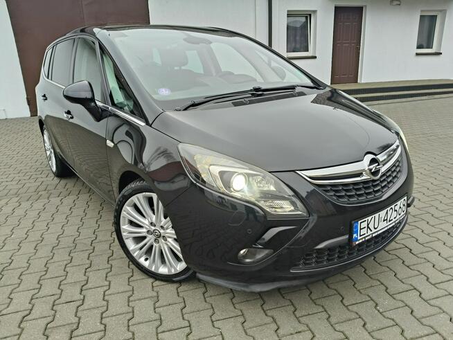 Opel Zafira 1,4Turbo Benz. 7 Foteli.Navi,Xenony.Serwis.alu.Panorama Dach.OKAZJA