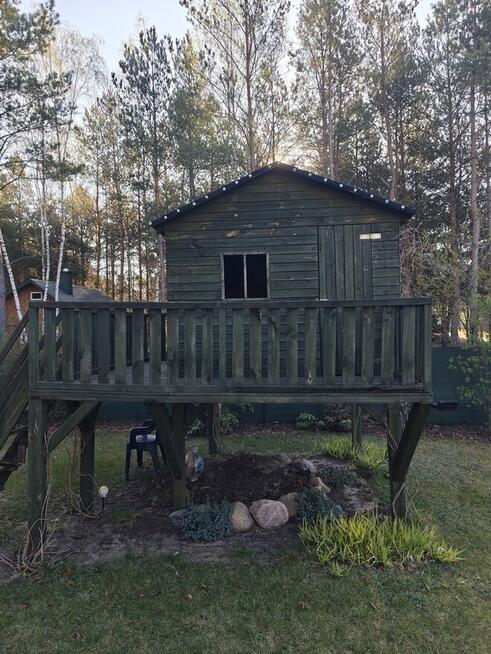 Domek dla dzieci na palach