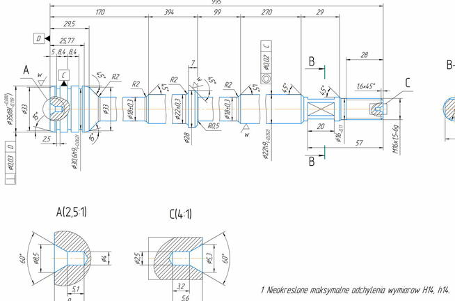 Usługi kreślarskie CAD, rysunki techniczne