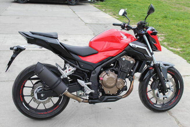 Honda CB 500 FA (2016) ABS A2 ALARM Wydech IXIL Nowe opony P