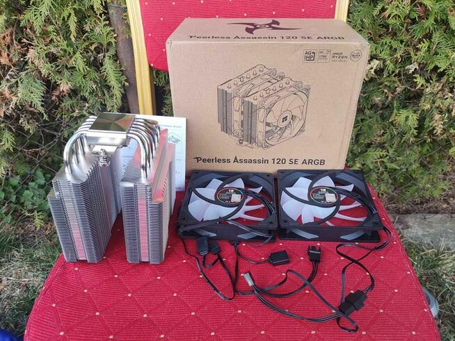 Chłodzenie do Procesora Komputera PC Wentylator Wiatrak radi
