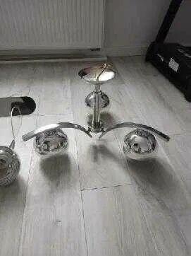 lampy wiszące lampa sufitowa i lampa multi life chrome lampa