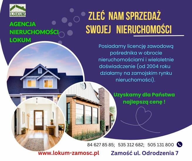 Działka na Roztoczu, Adamów, 0,10 ha,