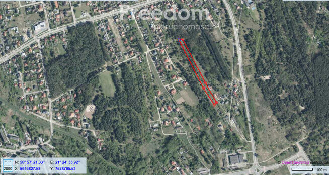 Działka budowlana z MPZP