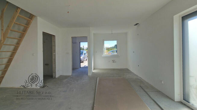 Mieszkanie jak DOM o pow. 110,32 z pompą ciepła, z ogrodem, Lisowice