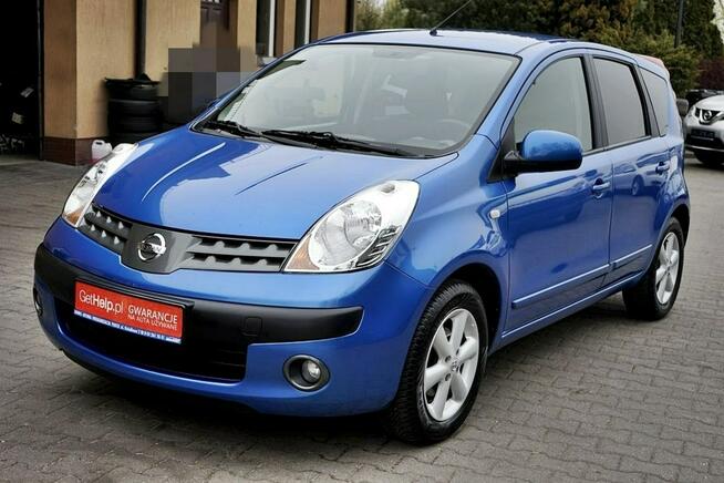 Nissan Note 1,6i Klima, alu, 110KM, serwis, 2007r.
